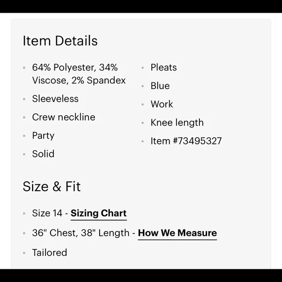 Spring Blue Dress - Picture 5 of 16